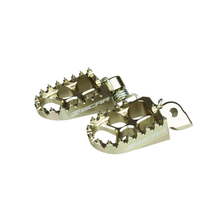 REPOSE PIEDS EVO SCAR COULEUR TITANE KTM SXF 250 07/16