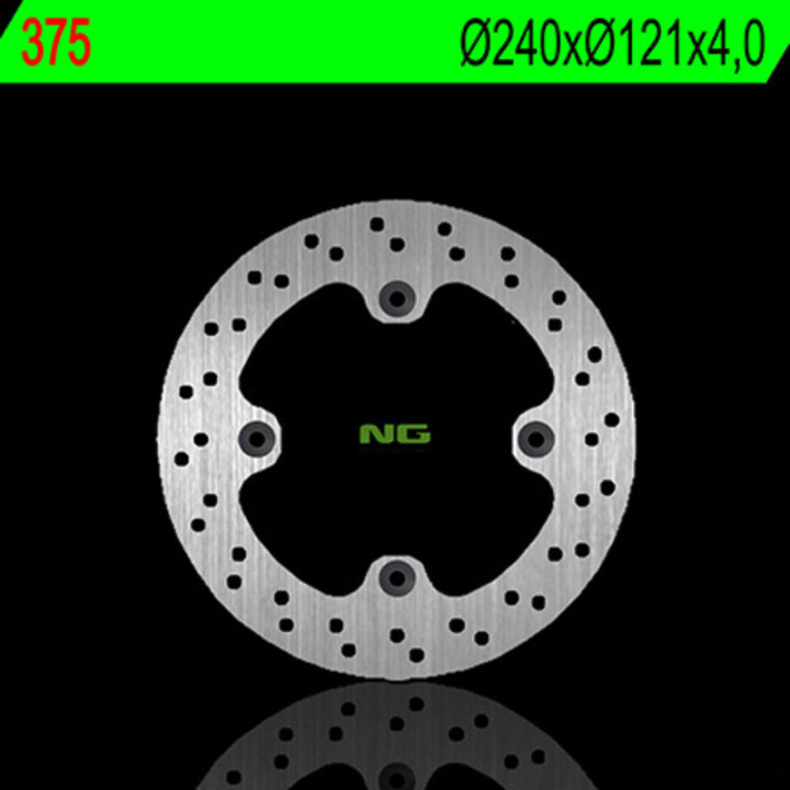 DISQUE DE FREIN ARRIERE ROND NG HONDA CR 125 98/01