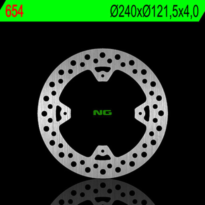 DISQUE DE FREIN ARRIERE ROND NG HONDA CR 250 02/07