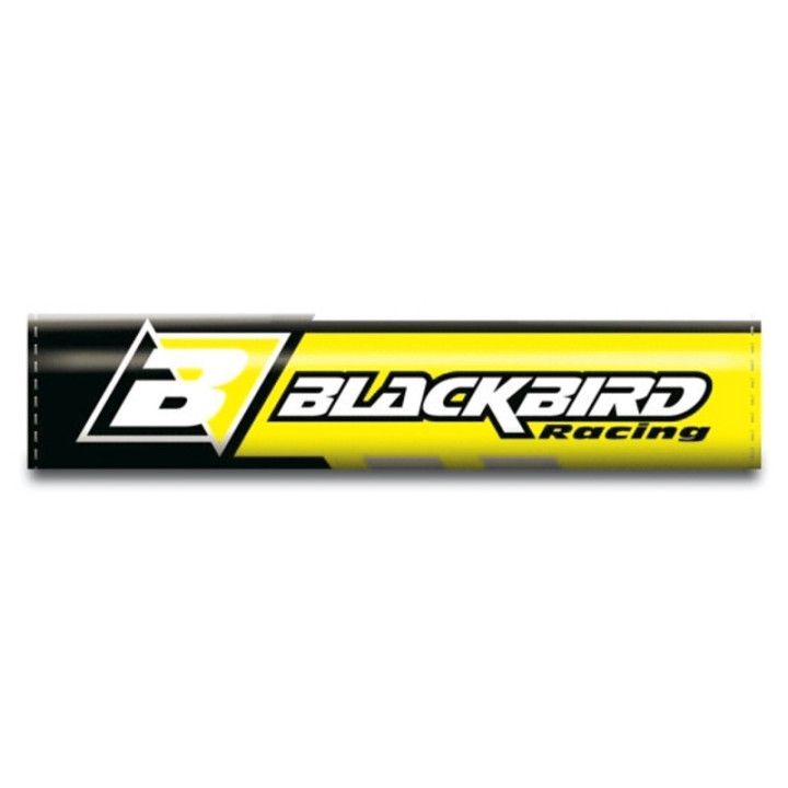 MOUSSE DE GUIDON CROSS JAUNE BLACK BIRD RACING