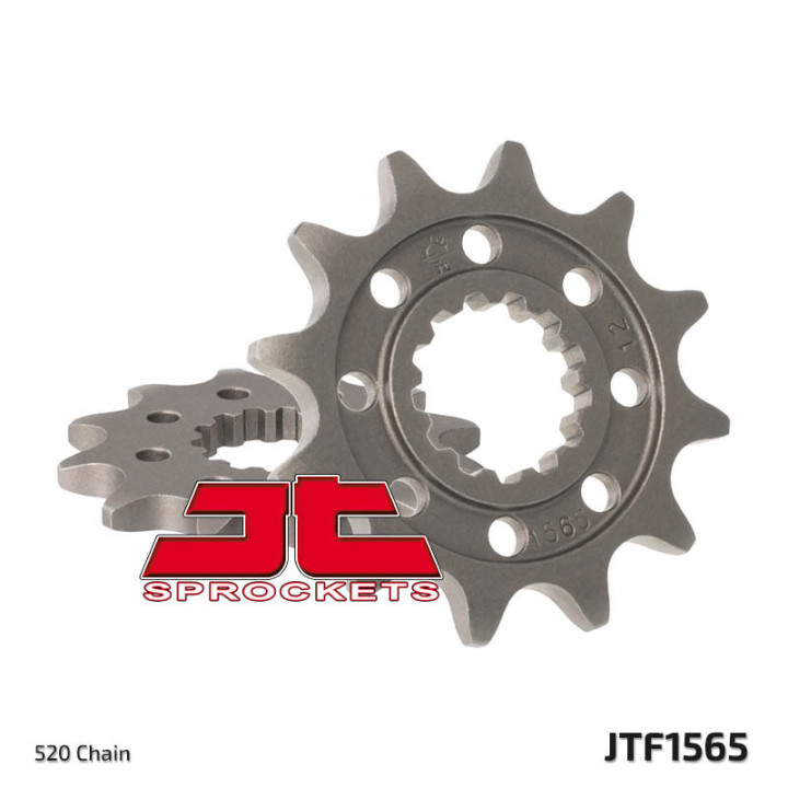 Pignon JT acier anti-boue type 1565 pas 520 13 dents KAWAZAKI KXF-450 2006-18
