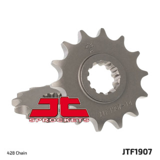 Pignon JT acier type 1907 pas 428 14 dents KTM SX-85 grandes roues 2004-18