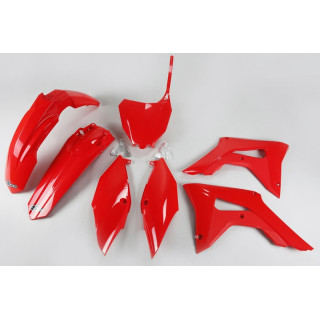 KIT PLASTIQUES CARENAGE UFO ROUGE CRF 250-450 2018-2021