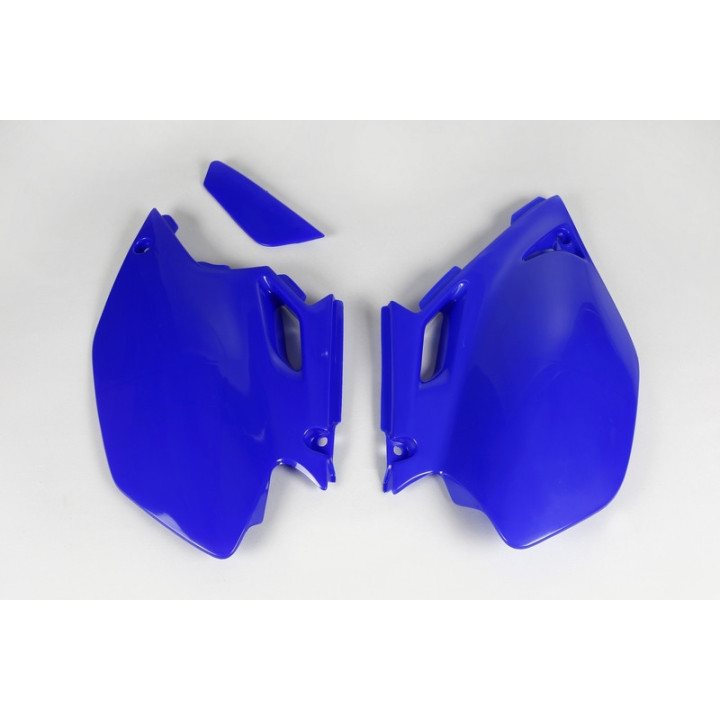 PLAQUES LATERALES UFO BLEU WRF 250 450 2003-06