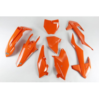 KIT PLASTIQUES CARENAGE UFO ORANGE KTM SX 85 2018-24