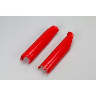 PROTECTIONS DE FOURCHE UFO ROUGE HONDA CRF 250 ET 450