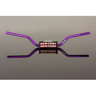 GUIDON FATBAR 609rc high RENTHAL 28.6mm VIOLET