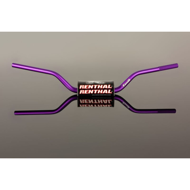 GUIDON FATBAR 609rc high RENTHAL 28.6mm VIOLET