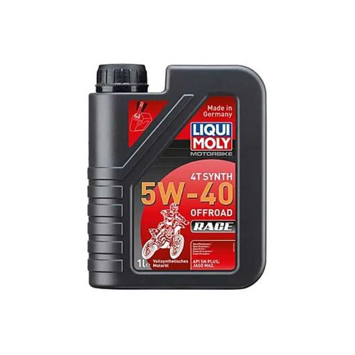 Huile moteur moto 4T 5W-40 Offroad Race 1l 100% synthétique