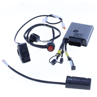 BOITIER GET SX1 PRO 4T Control Unit with SX1 Controller and SX1 Connect HONDA CRF 450 2025-2026 avec INTERRUPTEUR D'ARRÊT