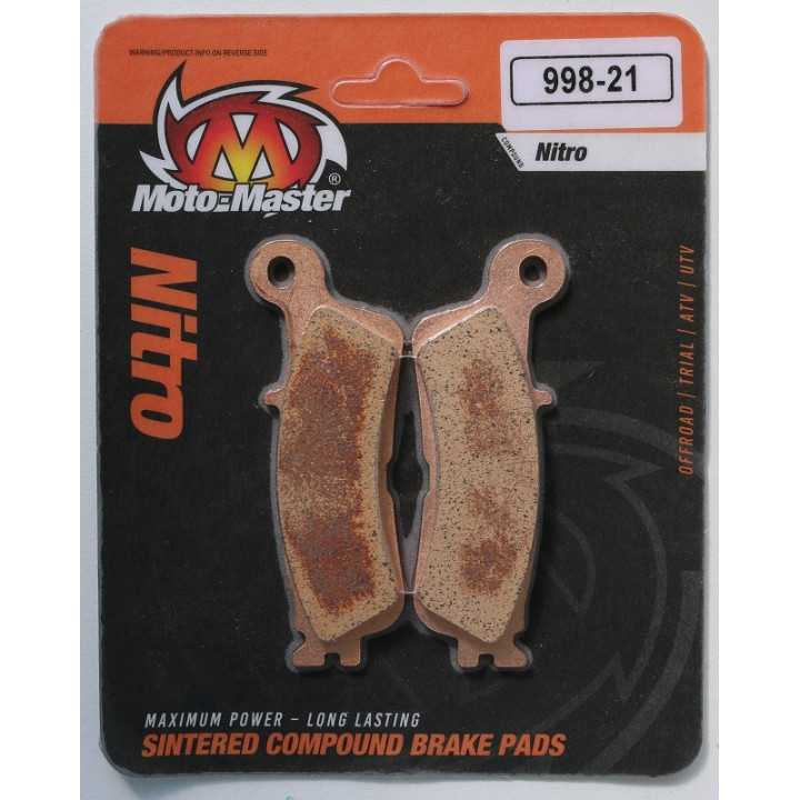 PLAQUETTES DE FREIN AVANT MOTO MASTER SINTER PRO YAMAHA YZ-F 250 2021-2024