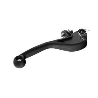 LEVIER DE FREIN INCASSABLE ALUMINIUM NOIR YAMAHA YZ 125 250 YZF WRF 250 450 KAWASAKI KXF 250 450