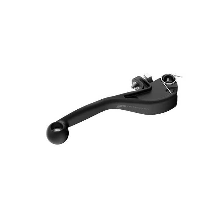 LEVIER DE FREIN INCASSABLE ALUMINIUM NOIR YAMAHA YZ 125 250 YZF WRF 250 450 KAWASAKI KXF 250 450