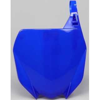 PLAQUE NUMERO FRONTALE UFO BLEUE YAMAHA YZ 125/250 YZF 250/450