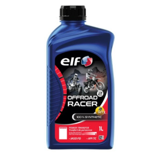 HUILE MOTEUR MOTO OFF ROAD RACER ELF SYNTHETIQUE 2T 1L