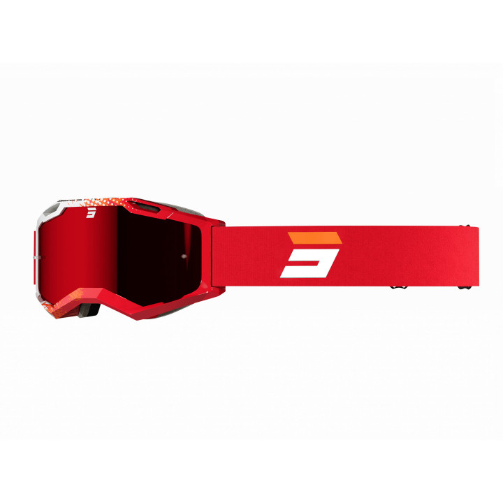 LUNETTES MASQUE CROSS SHOT IRIS 2.0 FUSION RED GLOSSY