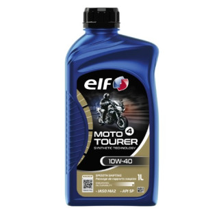 HUILE MOTEUR MOTO 4 TOURER 10W-40 ELF TECHNOLOGIE SYNTHETIQUE 4T 1L
