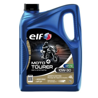 HUILE MOTEUR MOTO 4 TOURER XP FE 10W-30 ELF SYNTHETIQUE 4T 4L