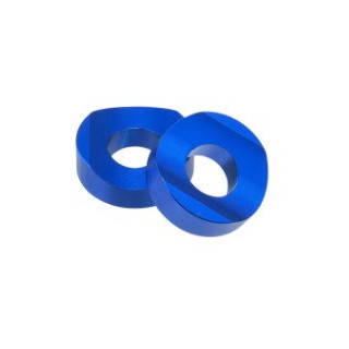 ECROU DE BLOCAGE DE JANTE GRIPSTERS 2 PCS DRC HARD WARE BLEU