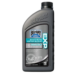 HUILE MOTEUR 4T SEMI-SYNTHETIQUE EXP ESTER BLEND 15W50 1L BEL-RAY