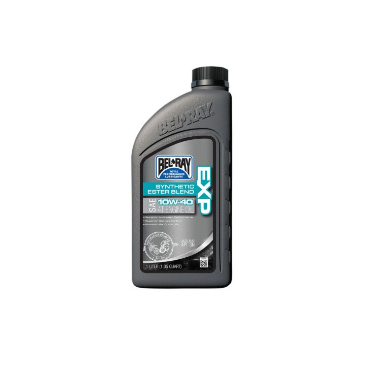 HUILE MOTEUR 4T SEMI-SYNTHETIQUE EXP ESTER BLEND 10W40 1L BEL-RAY