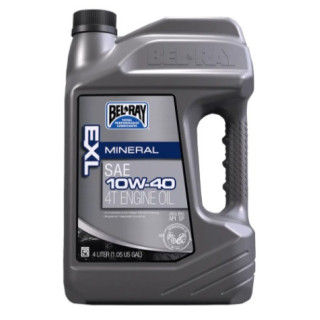 HUILE MOTEUR 4T MINERALE EXL 10W40 4L BEL-RAY