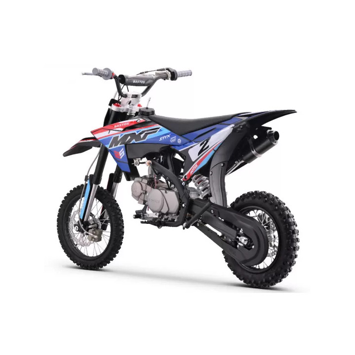 MOTO ENFANT PIT DIRT Bike 125cc BASTOS MXF 12/14
