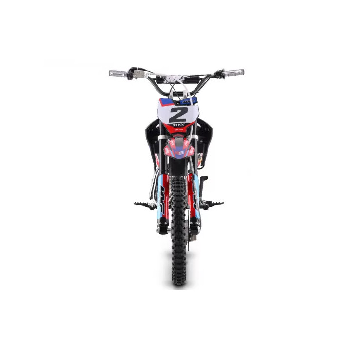 MOTO ENFANT PIT DIRT Bike 125cc BASTOS MXF grandes roues 14/17