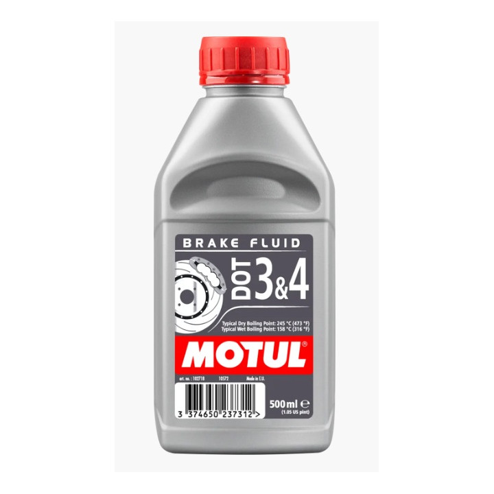 LIQUIDE DE FREIN MOTUL BRAKE DOT 3&4 500ml