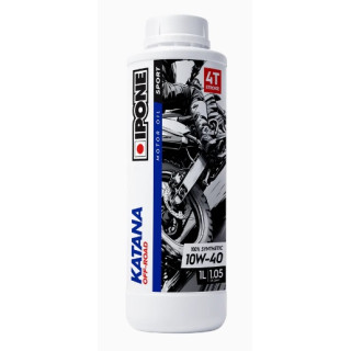 HUILE IPONE 4T KATANA OFF ROAD 100% SYNTHETIC 10W40 1L