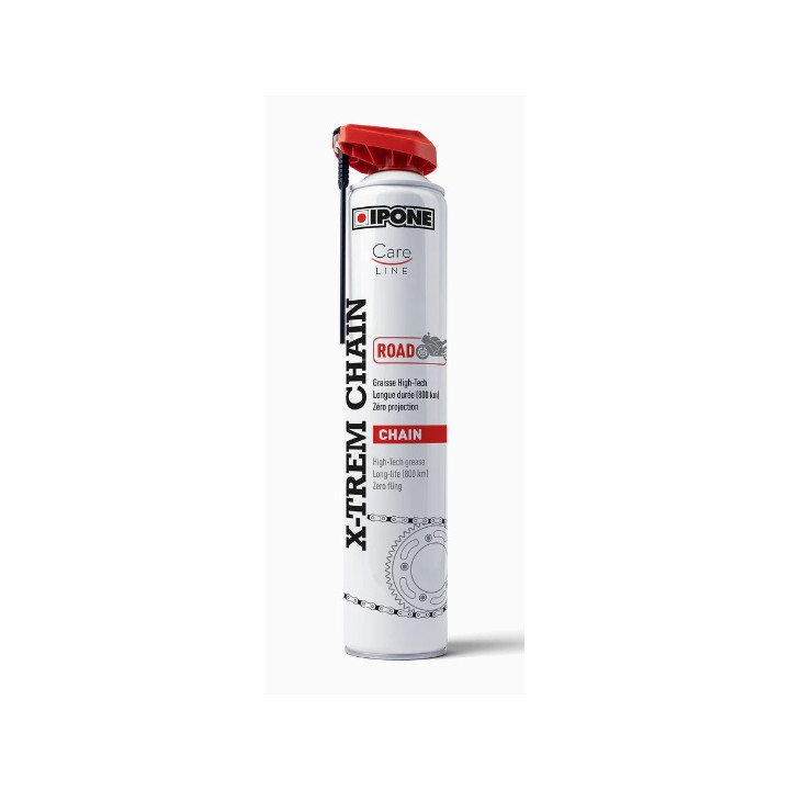 GRAISSE BOMBE CHAINE IPONE X-TREM CHAIN ROAD MOTO 750ML