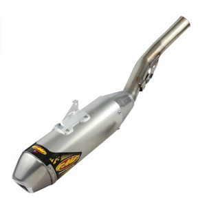 SILENCIEUX FMF POWERCORE 4 HEX SLIP-ON MUFFLER ALUMINUM YAMAHA YZF250 14-18