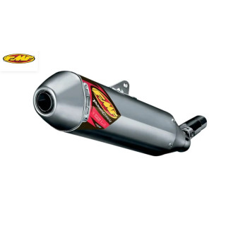 SILENCIEUX FMF POWERCORE 4 HEX SLIP-ON MUFFLER ALUMINUM KAWASAKI KXF450 12-15
