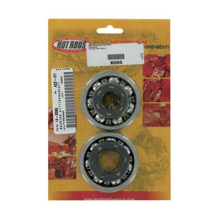 KIT ROULEMENTS ET SPYS DE VILEBREQUIN HOT RODS POUR KX 250 87-01
