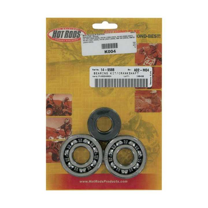 KIT ROULEMENTS ET SPYS DE VILEBREQUIN HOT RODS POUR KX 65 00-16