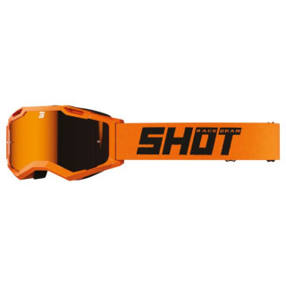 LUNETTES ASSAULT 2.0 SOLID IRIDIUM NEON ORANGE GLOSSY