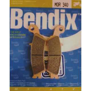 PLAQUETTE DE FREIN AVANT MOR340 COMPETITION BENDIX YAMAHA YZF 450 0/15