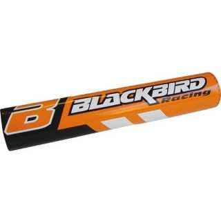 MOUSSE DE GUIDON CROSS ORANGE BLACK BIRD RACING