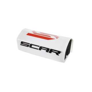 MOUSSE DE GUIDON CROSS SCAR DESIGN 3D NOIRE POUR GUIDON SANS BARRE