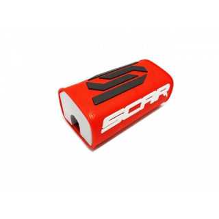 MOUSSE DE GUIDON CROSS SCAR DESIGN 3D ORANGE POUR GUIDON SANS BARRE