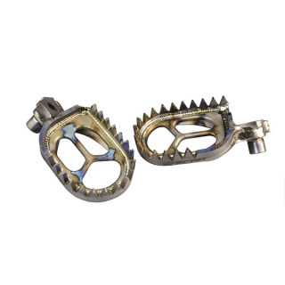 REPOSE PIEDS TITANE SCAR POUR KTM SXF 250 07/15