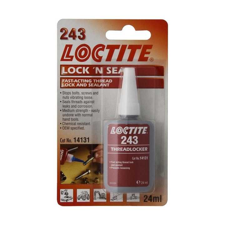 LOCTITE 243 FREINAGE DES FILETAGES 24ML