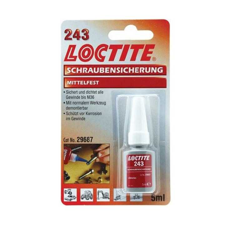 LOCTITE 243 FREINAGE DES FILETAGES 5ML