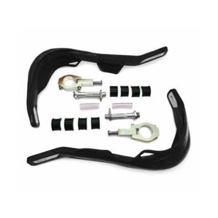 PAIRE DES PROTEGES MAINS YCF ENDURO SUPERMOTO NOIRE POUR GUIDON ACIER ALU DIAMETRE 22.2 ET 28.6