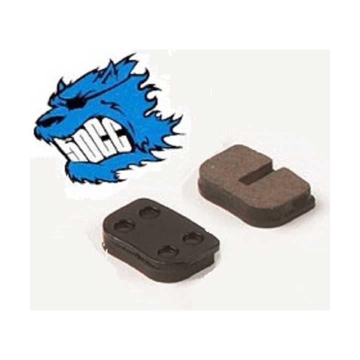 JEU DE PLAQUETTES DE FREIN AVANT ET ARRIERE POUR YCF 50A