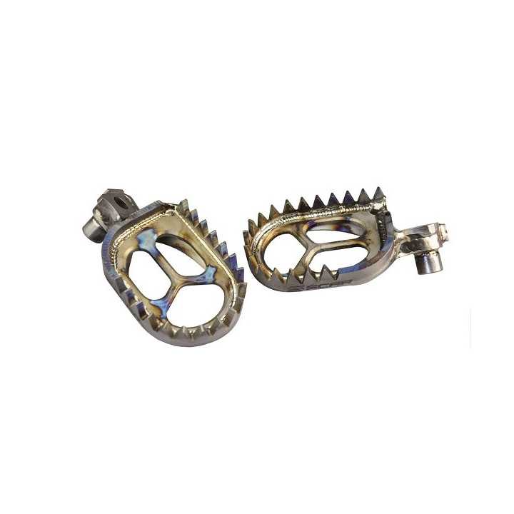 REPOSE PIEDS TITANE SCAR POUR KTM SXF 450 06/16