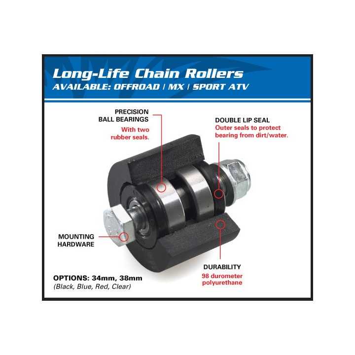 ROULETTE DE CHAINE INFERIEUR YCF