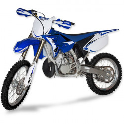 KIT PLASTIQUES UFO REPLICA 4T BLEU BLANC YZ 125 250 03/14