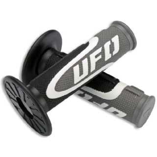 POIGNEES DOMINO OFF-ROAD X-TREME NOIR/ROUGE 22 MM